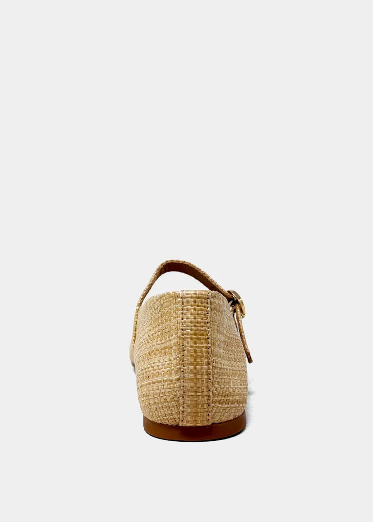 Annabelle Flats - Natural Woven
