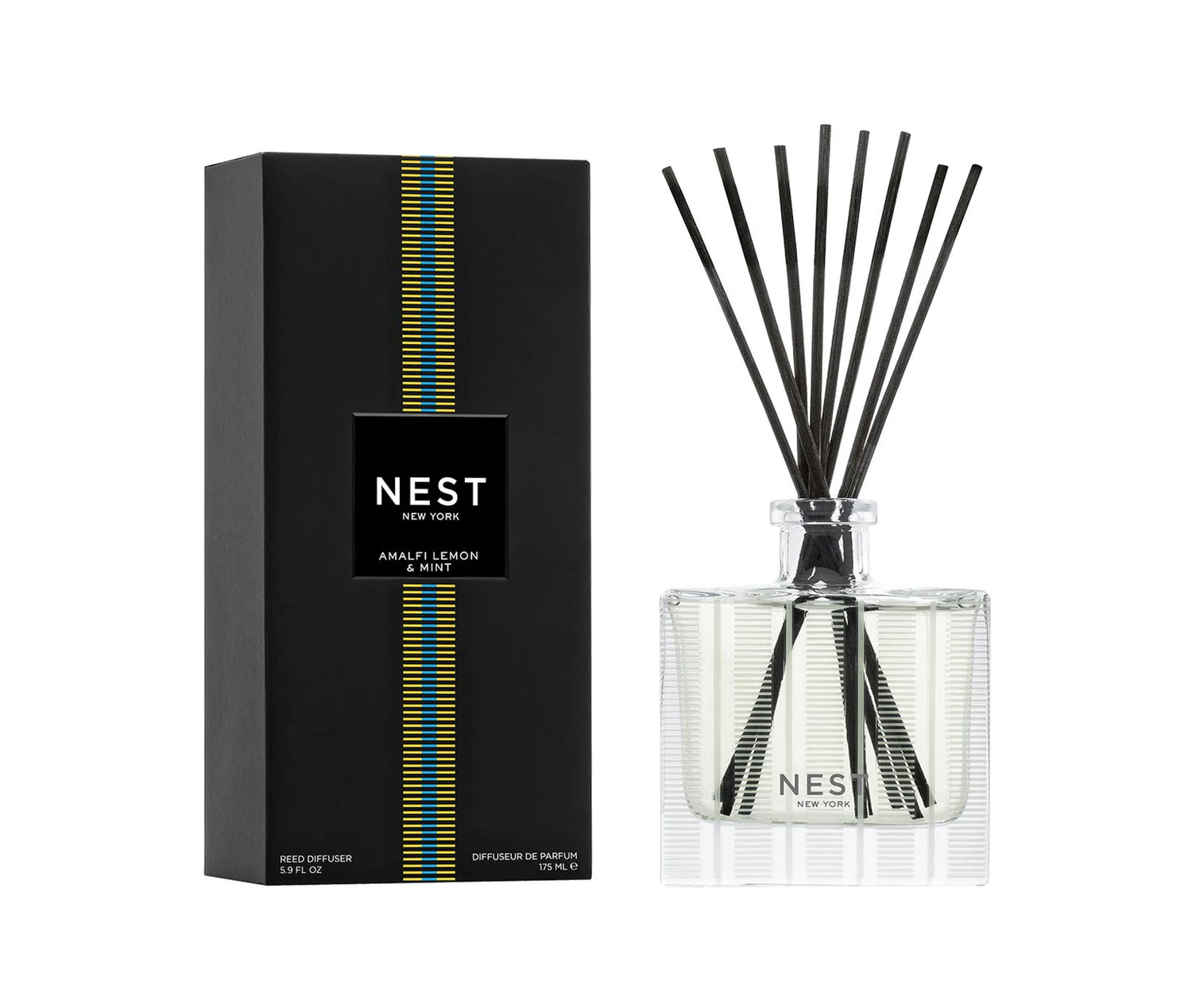 Amalfi Lemon & Mint Reed Diffuser - BAY WINDOW