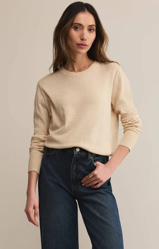 The Perfect Layer Sweater - Champagne - BAY WINDOW