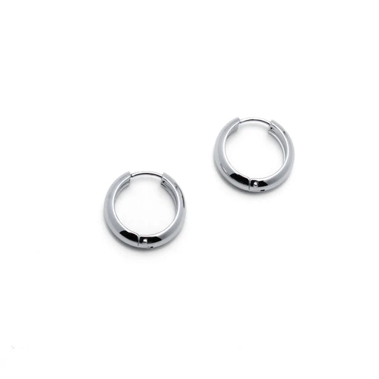 Silver 19mm Everyday Hoops