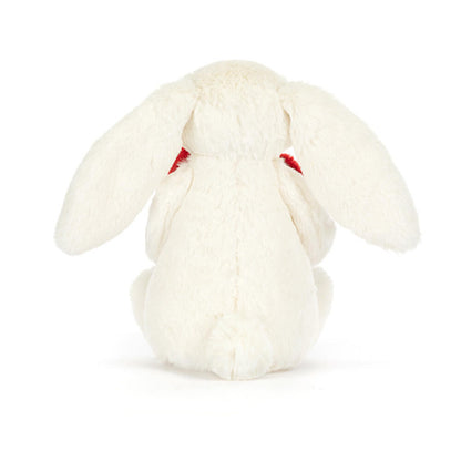 Bashful Red Love Heart Bunny - Original - BAY WINDOW