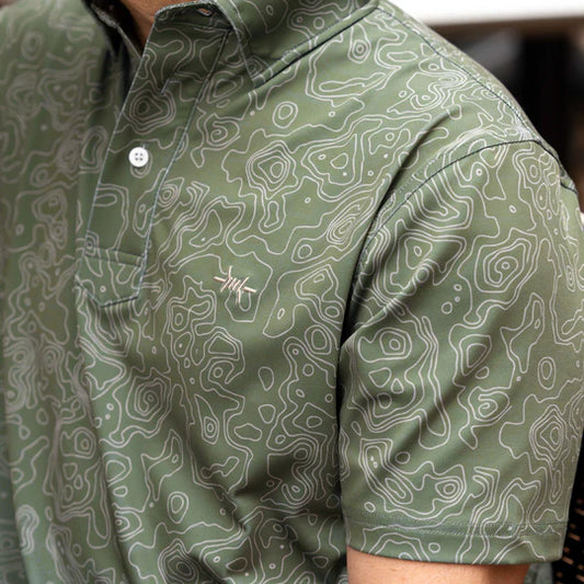 Big Bend Topo Polo - Agave - BAY WINDOW