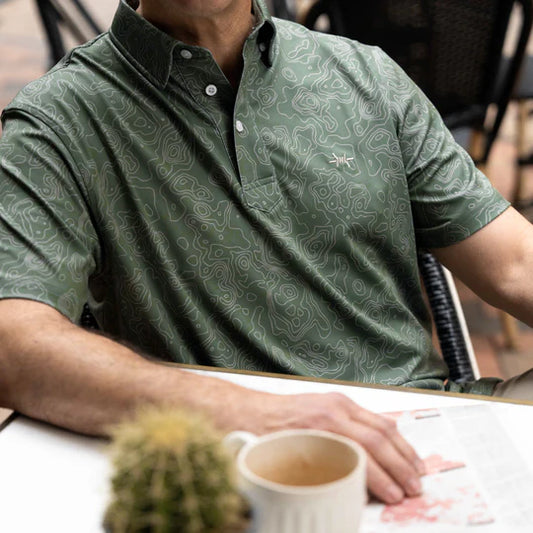 Big Bend Topo Polo - Agave - BAY WINDOW