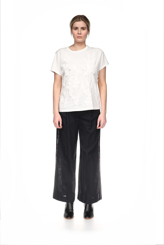 Crew Neck Tee - Antoinette