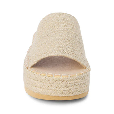 Del Mar Platform Sandal - Natural