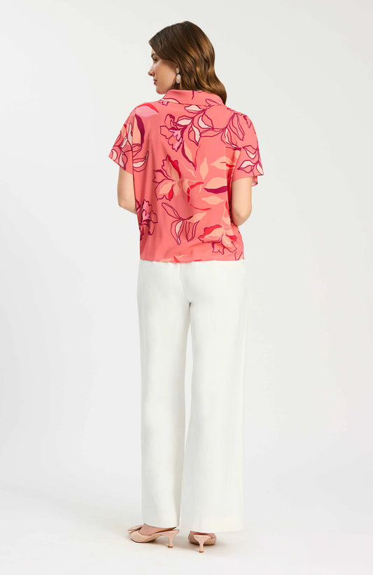 Mary Topper - Peachy Floral