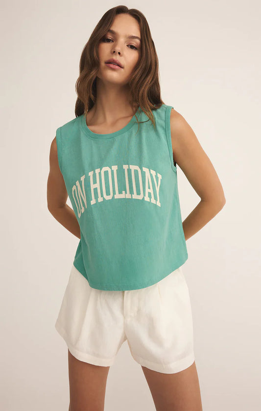 On Holiday La Mer Tank - Aqua Sea - BAY WINDOW