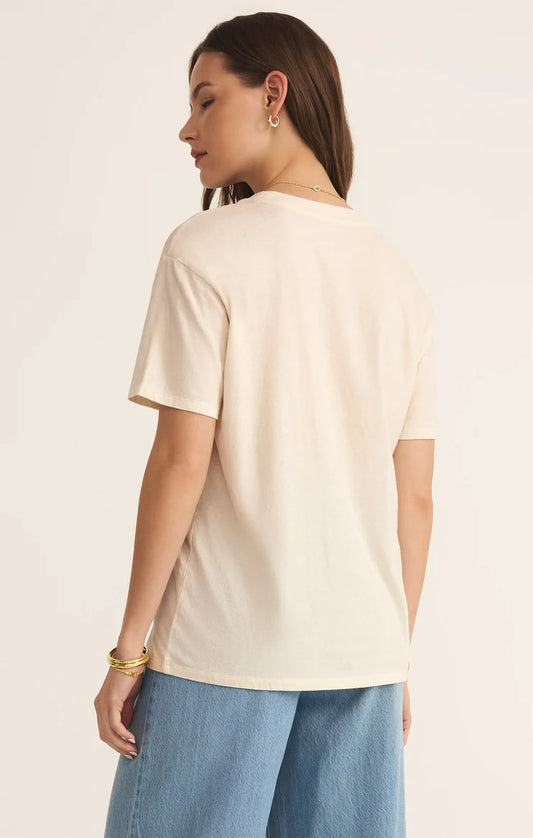 Apres Sea Boyfriend Tee - Sea Salt - BAY WINDOW