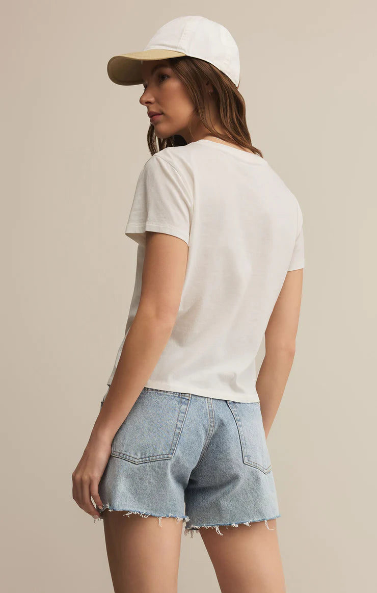 Lovers Tourist Tee - Sea Salt - BAY WINDOW