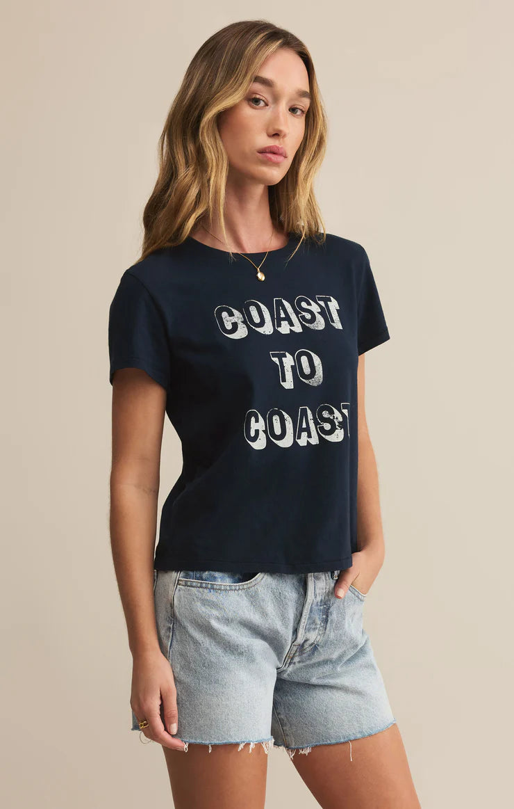 Coast Tourist Tee - Eclipse - BAY WINDOW