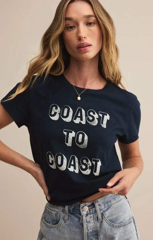 Coast Tourist Tee - Eclipse - BAY WINDOW