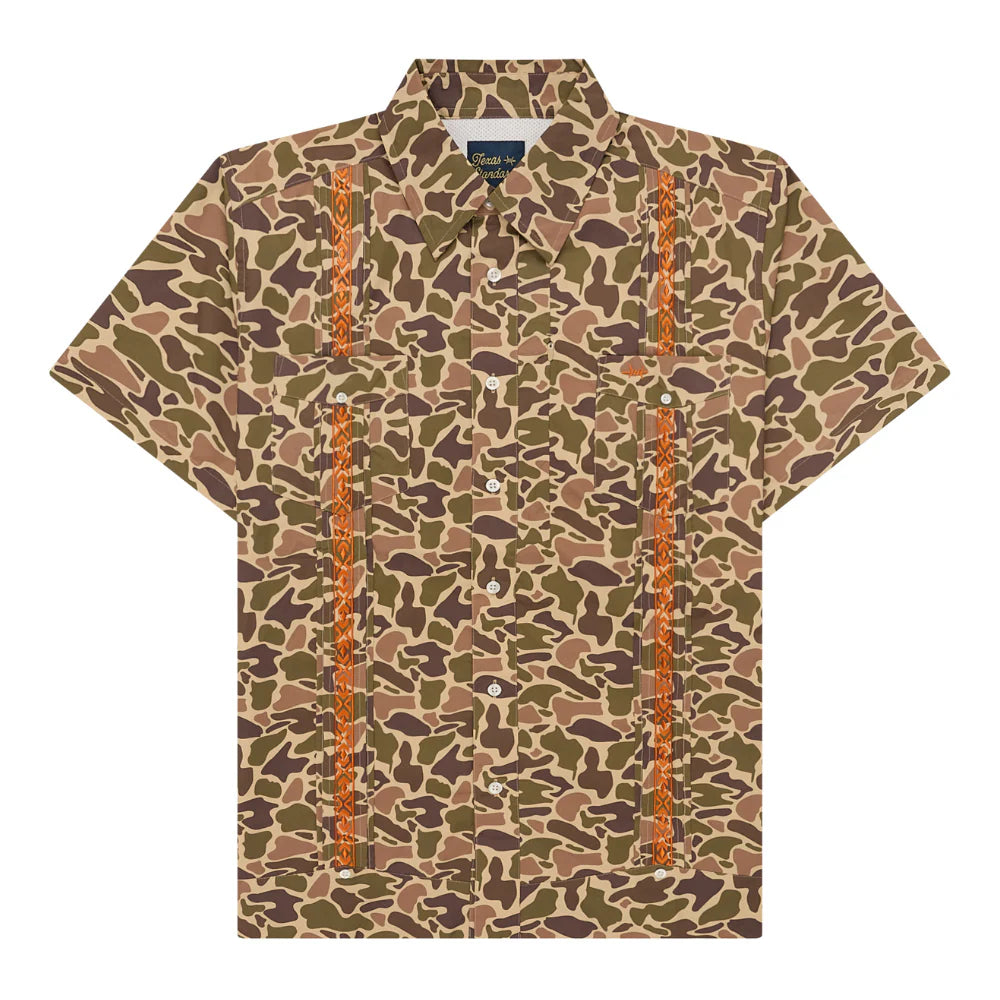 Guayabera Libre - Tejas Camo - BAY WINDOW