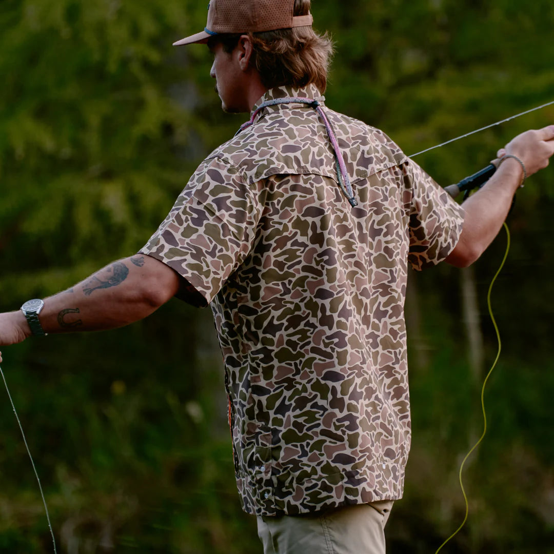 Guayabera Libre - Tejas Camo - BAY WINDOW