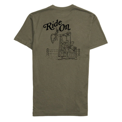 Heritage Printed Tee - Ride On - BAY WINDOW