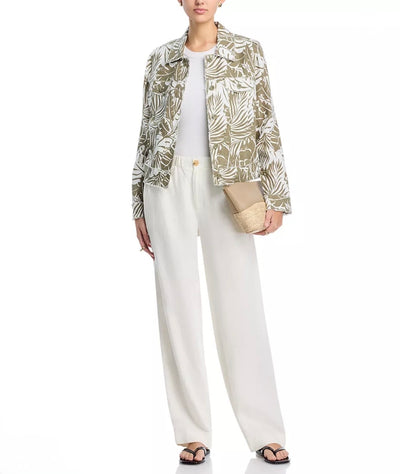 Palmae Beach Two Palms Raw Edge - Sea Clay