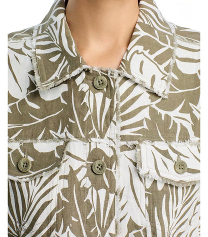 Palmae Beach Two Palms Raw Edge - Sea Clay