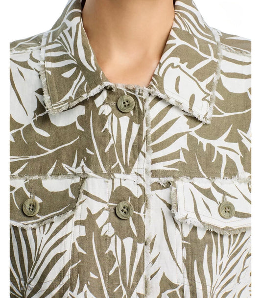 Palmae Beach Two Palms Raw Edge - Sea Clay