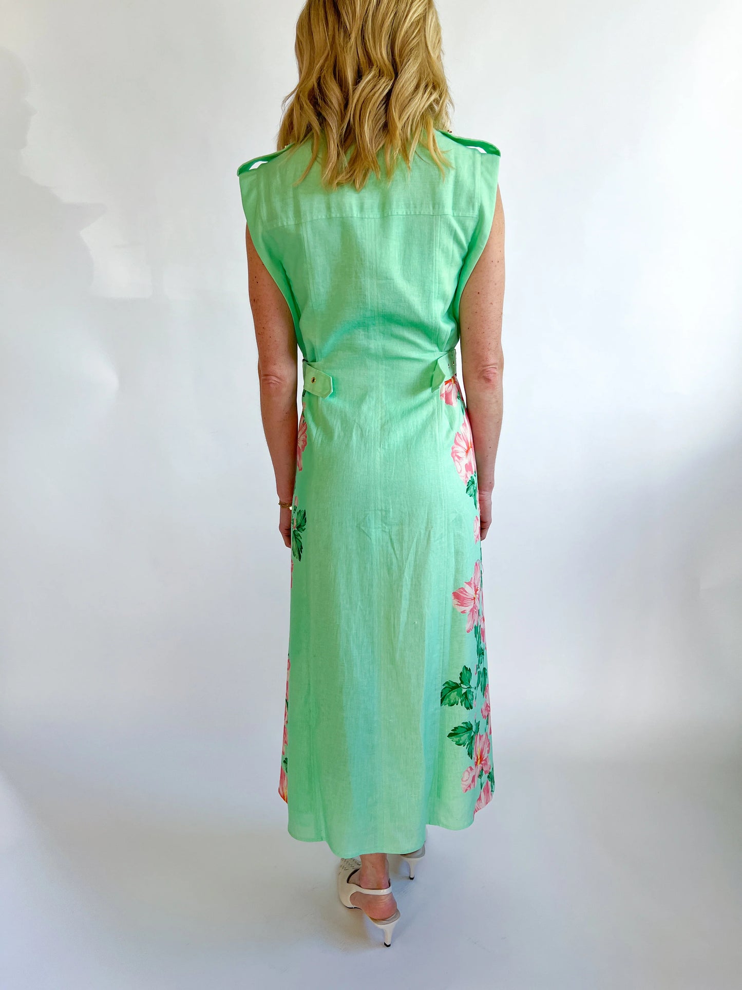 Hillary Dress - Pink Hibiscus