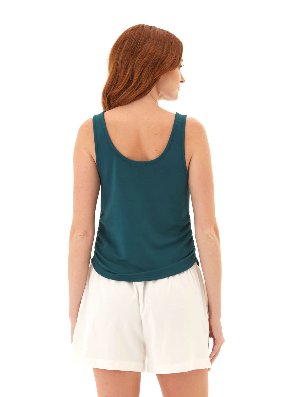 Juliette Modal Terry Ruched Tank - Serrano - BAY WINDOW