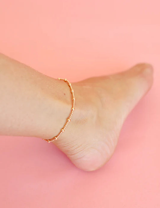 June Gold Anklet - BAY WINDOW