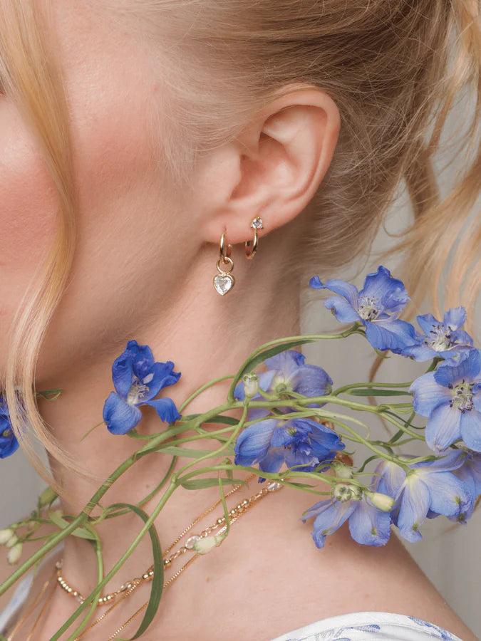 Laura Hoop Earring .5"