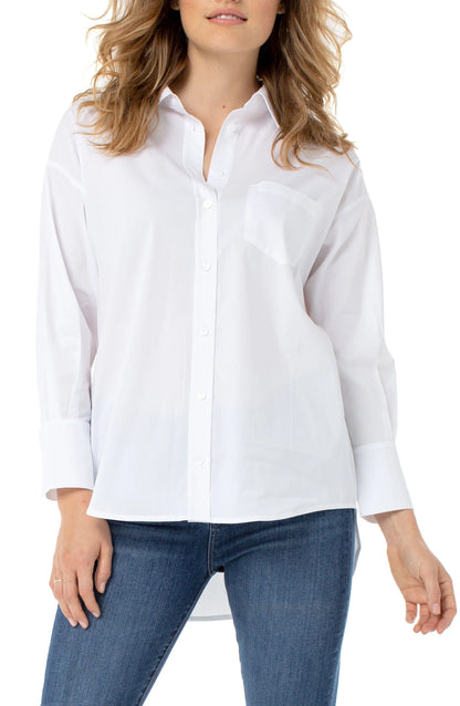 Oversize Button Down