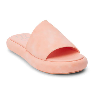 Lotus Vegan Sandal in Coral