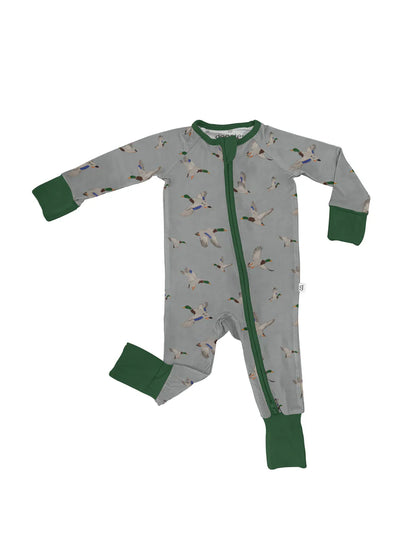 LS Zip Pajamas - Mallards