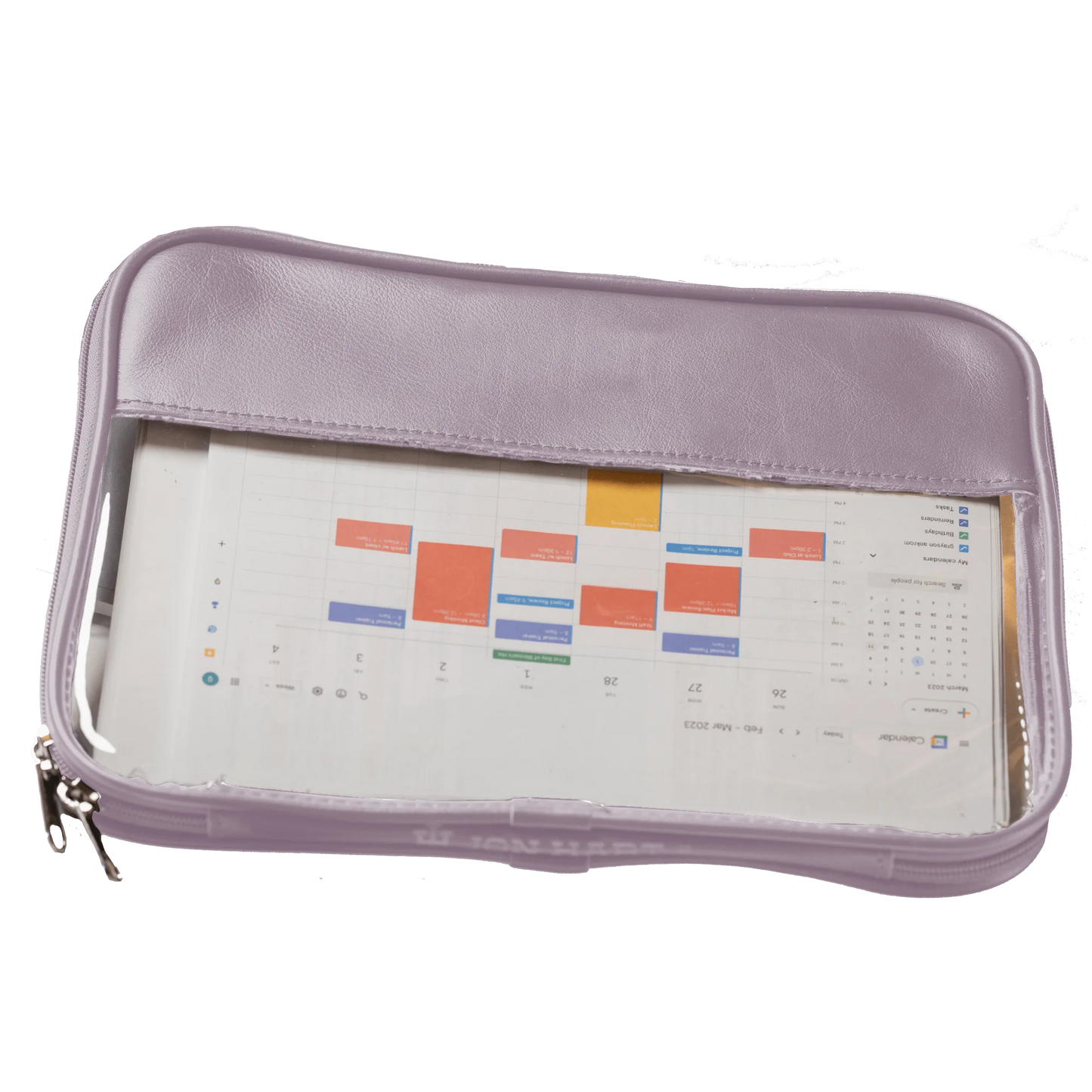 Leather Clear Folio - BAY WINDOW