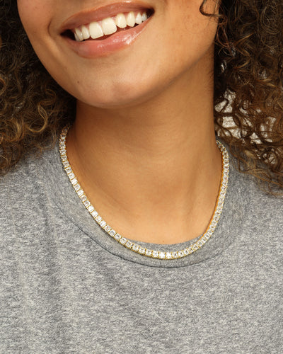 Lil Queen's Tennis Necklace - 16' - BAY WINDOW