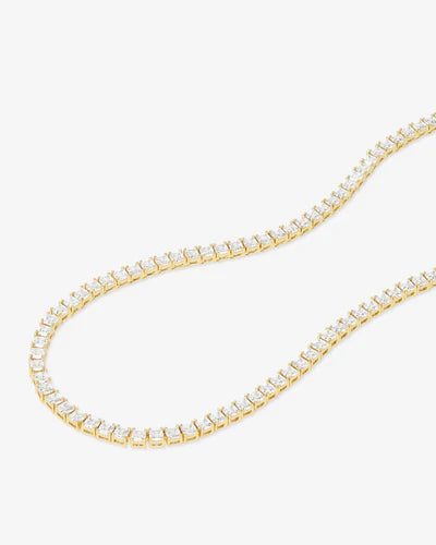 Lil Queen's Tennis Necklace - 16' - BAY WINDOW