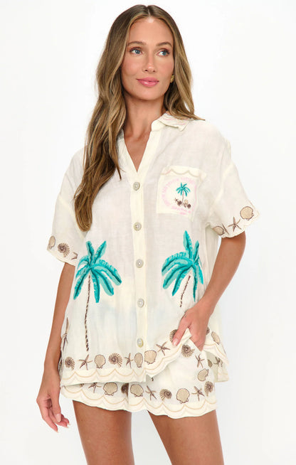 Parker Button Down - Beachfront Embroidery