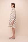 Mabel - Creme Brulee Stripes - BAY WINDOW