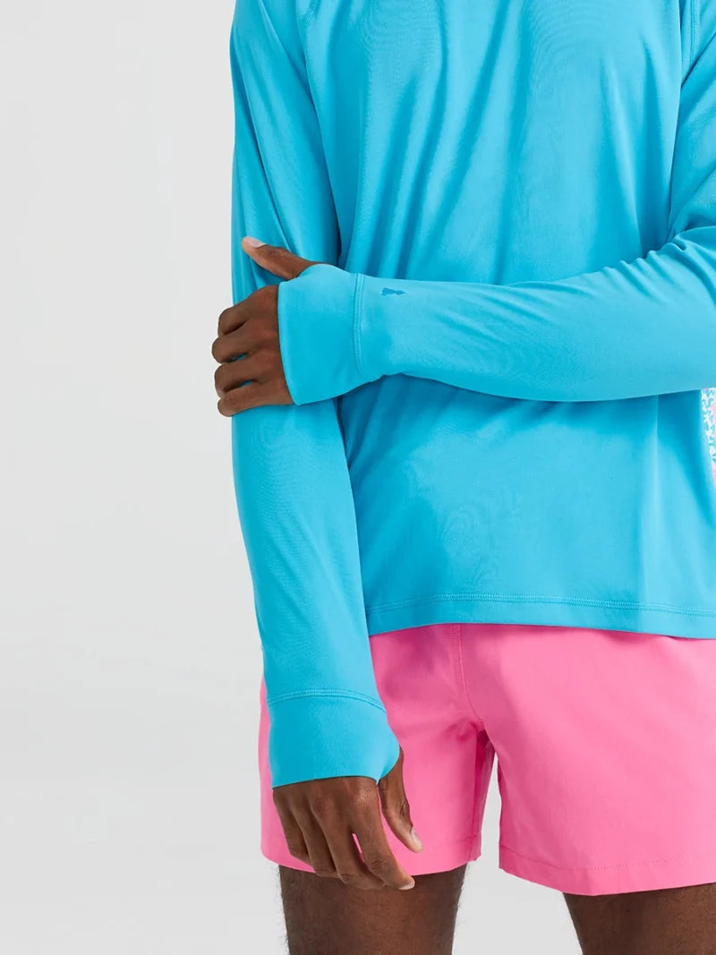 The Mingo Lingo Sun Hoodie - Blue