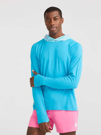 The Mingo Lingo Sun Hoodie - Blue