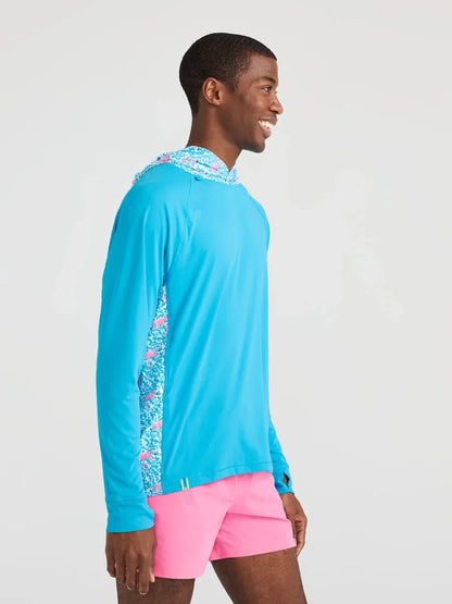 The Mingo Lingo Sun Hoodie - Blue