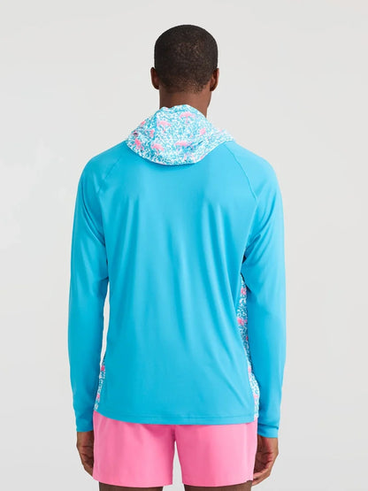 The Mingo Lingo Sun Hoodie - Blue