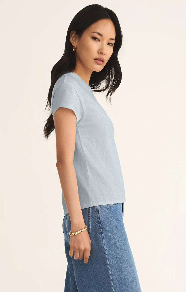 Modern Slub Tee - Clearwater - BAY WINDOW