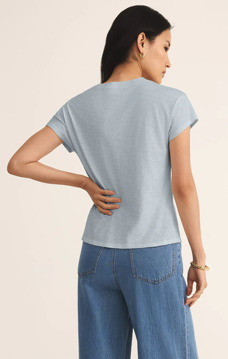 Modern Slub Tee - Clearwater - BAY WINDOW