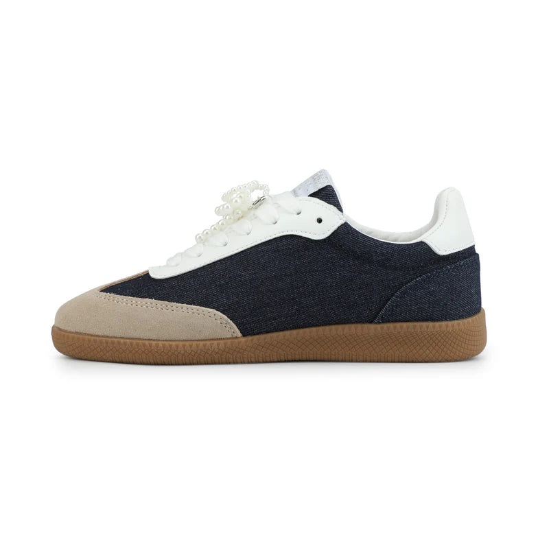 Nadia 2 - Dark Denim/Taupe/White