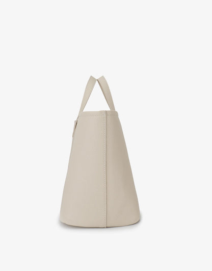 Nala Short East West Tote - Cream - BAY WINDOW
