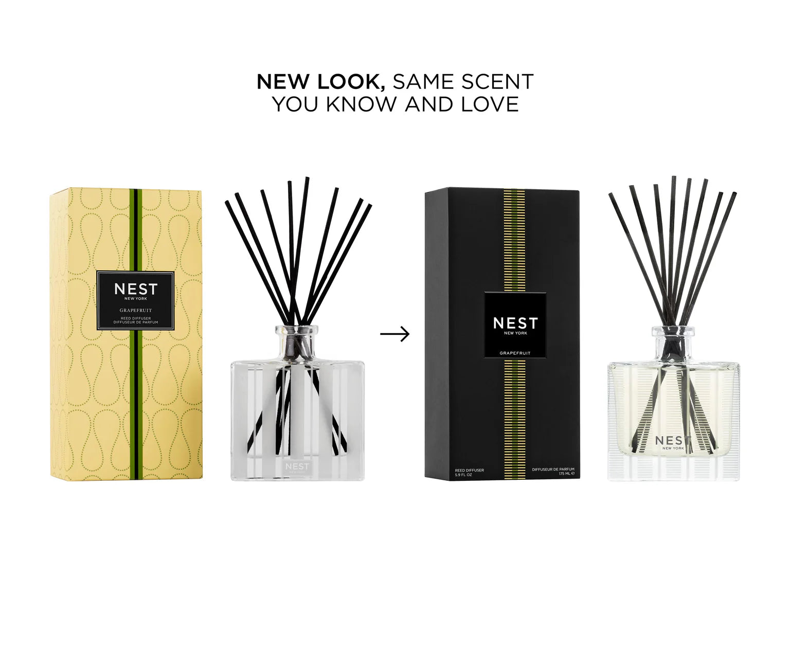 Grapefruit Reed Diffuser - BAY WINDOW