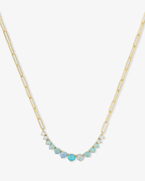 Not Your Basic Graduated Ombre Samantha Tennis Necklace