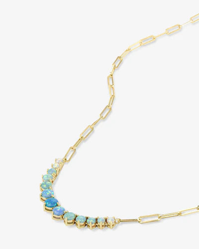 Not Your Basic Graduated Ombre Samantha Tennis Necklace