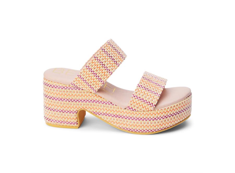 Ocean Avenue Platform Sandals - Pink Quartz