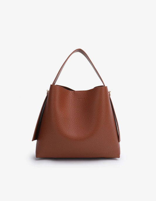 Paloma Shoulder Bag - Brown