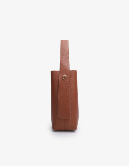 Paloma Shoulder Bag - Brown - BAY WINDOW