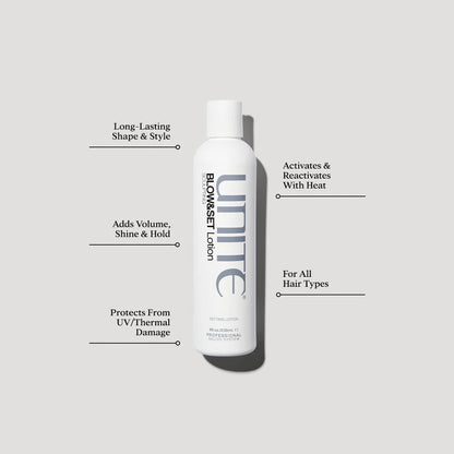 Unite Blow & Set Lotion 8 oz. - BAY WINDOW