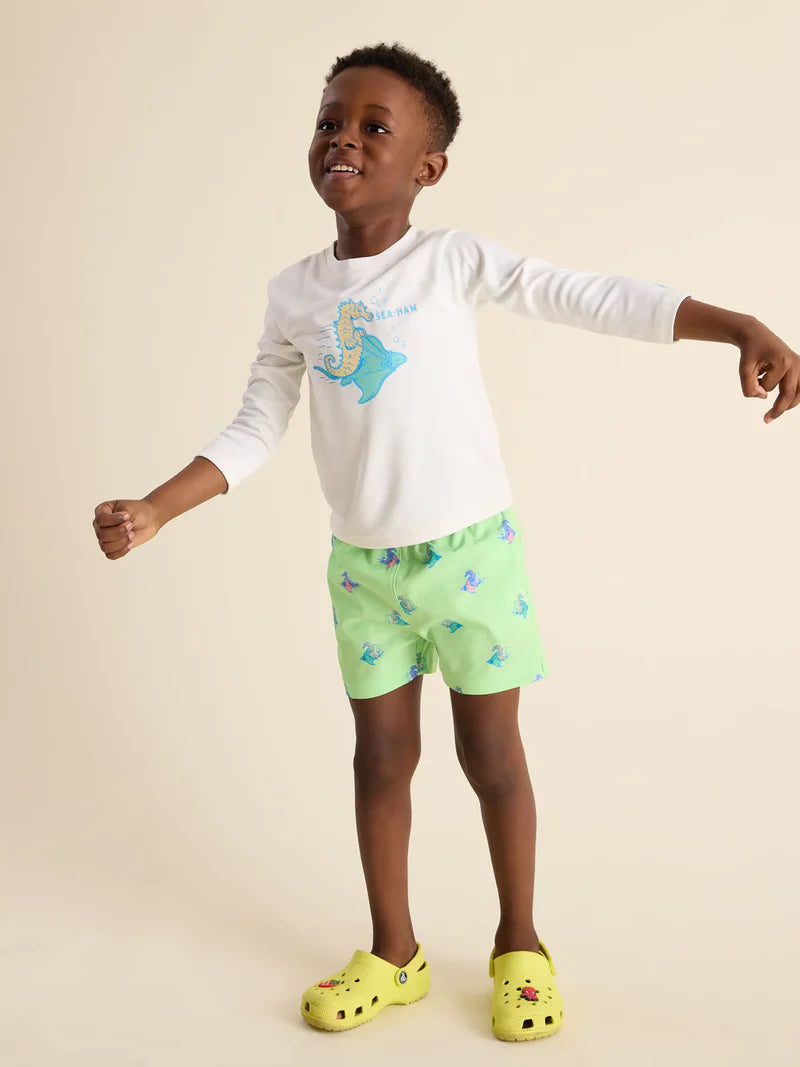 The Coastal Clad (Toddler Rashguard) - BAY WINDOW