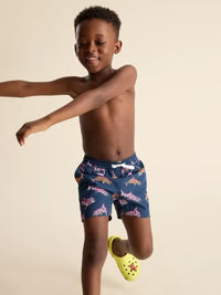 The Lil King of the Seas (Toddler Swim Trunk) - BAY WINDOW